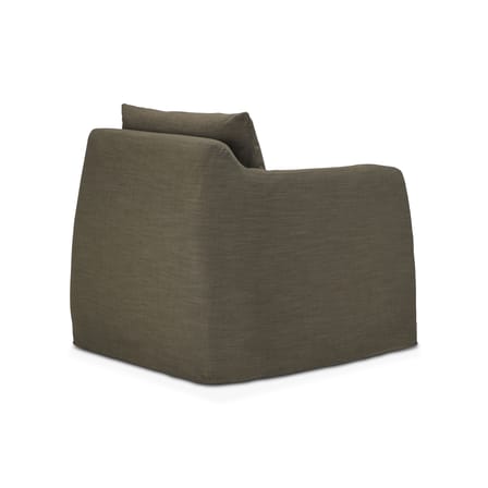 Fauteuil rembourré Weave tissu vert - Ethnicraft