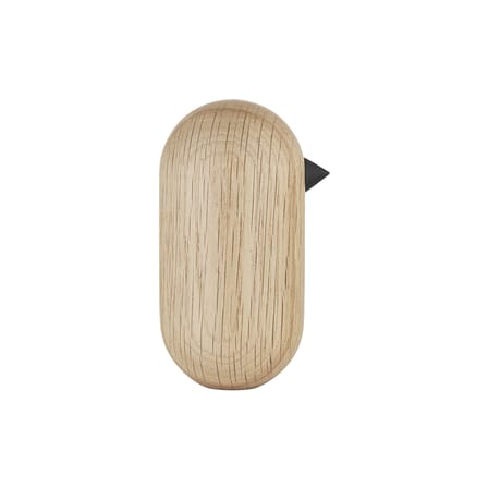 Figurine Little Bird bois naturel / H 10 x Ø 5,2 cm - Normann Copenhagen
