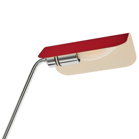 Lampe de table Apex métal bordeaux / Orientable - Hay