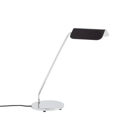 Lampe de table Apex métal noir / H 38 cm - Orientable - Hay