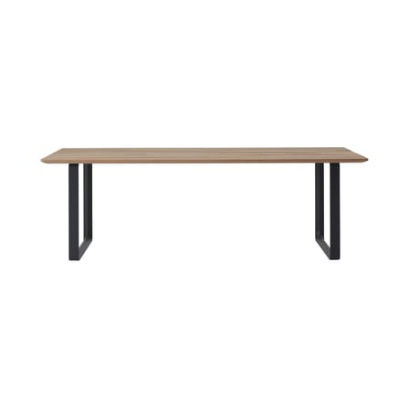 rechteckiger Tisch 70/70 OUTDOOR holz natur / 225 x 90 cm - Muuto