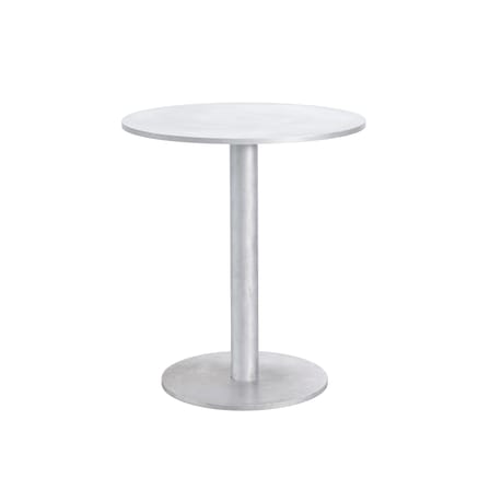 S Round table grey metal /  Aluminium - Ø 65.5 cm - valerie objects