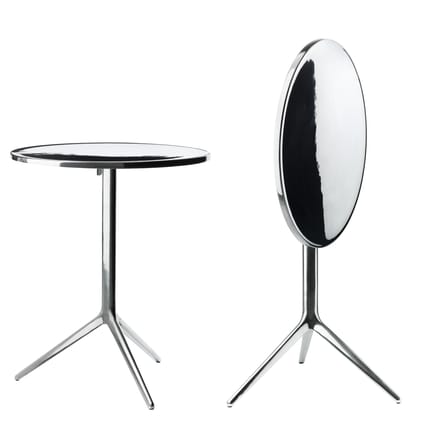 Table pliante Central bois noir / Ø 60 - Magis