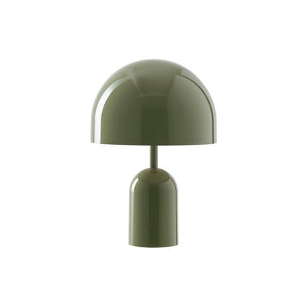 Bell Portable LED Wireless rechargeable lamp plastic material green / H 28 cm - Tom Dixon