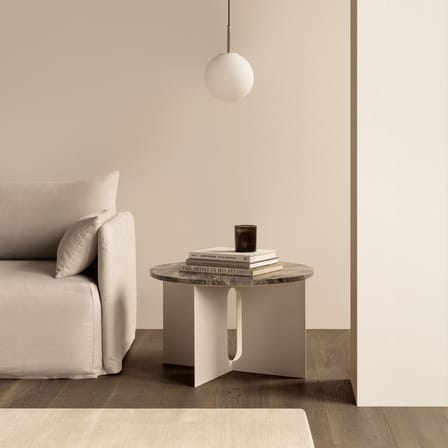 Accessorio  marmo grigio / Piano/vassoio Androgyne Ø 63 cm - Audo Copenhagen
