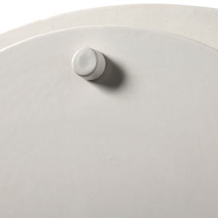 Applique avec prise Nebula 03 céramique blanc / L 37 x H 44 cm - Serax