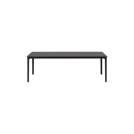 Couchtisch Plate holz braun / 71 x 113 x H 37 cm - MDF - Vitra