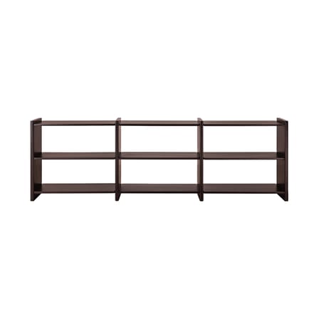Étagère Mortise bois marron / L 262 x H 82 cm - Ethnicraft