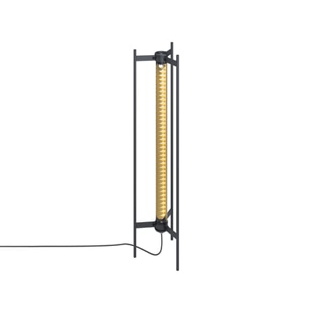 Lampadaire Elgar LED métal or / H 117 cm - SAMMODE STUDIO