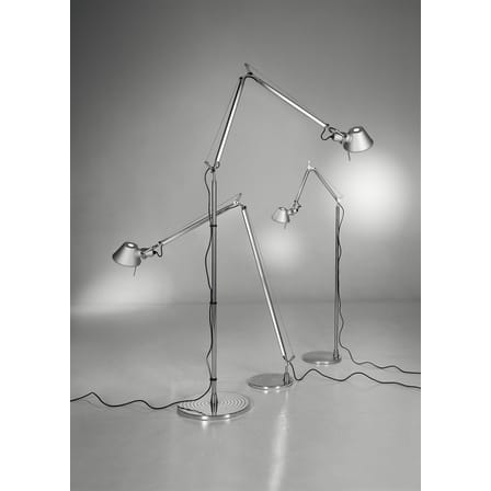Lampadaire Tolomeo Micro LED métal / Orientable - 1987 - Artemide