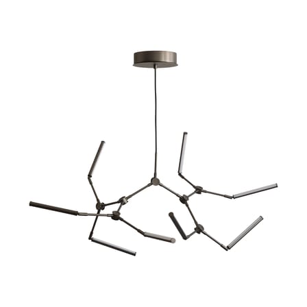 Stick Mini LED Pendant metal brown / Articulated - 124 x 95 cm - 101 COPENHAGEN