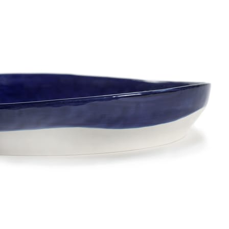 Plat de service Feast céramique bleu Medium / Ø 36 x H 6 cm - Serax