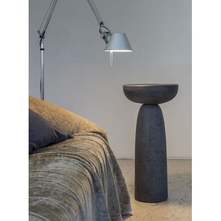 Table d'appoint Olo Concrete / Ø 30 x H 61 cm - Béton ciré - Mogg
