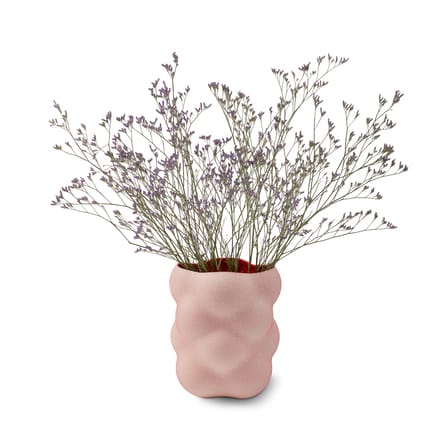 Vase Grape Small céramique rouge / Ø 24,5 x H 30 cm - POLSPOTTEN