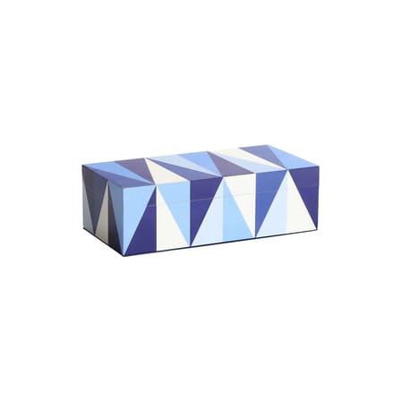 Boîte Sorrento Small bois bleu /  20 x 10 cm - Jonathan Adler
