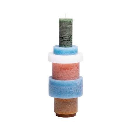 Bougie Stack 06 / 6 modules empilables - Combustion 140 heures - STAN EDITIONS