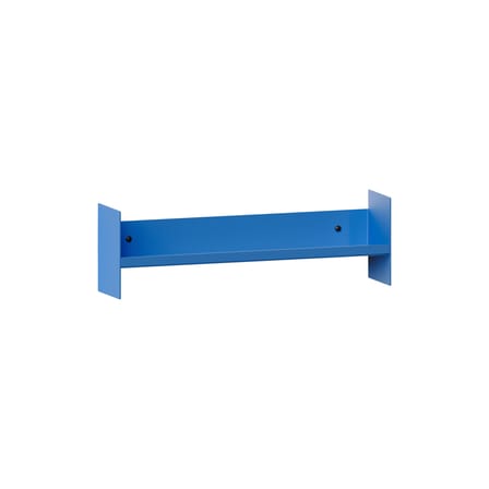 Étagère Pli Slim métal bleu / L 45 x P 10 cm - TIPTOE