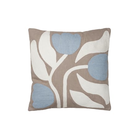 Foodera cuscino Dora tessuto beige / 50 x 50 cm - Ricamato - BROSTE COPENHAGEN