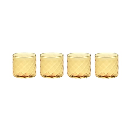 Glas Nabucho 03 glas gelb / Set von 4 - Serax