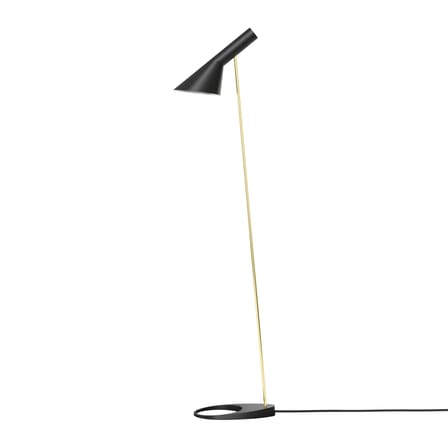 Lampadaire AJ métal noir / Orientable - Arne Jacobsen, 1957 - Louis Poulsen