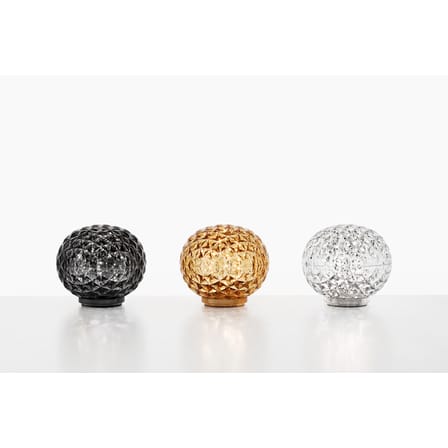 Lampe sans fil rechargeable Mini Planet LED plastique transparent / Ø 16 x H 14 cm / Variateur - Kartell