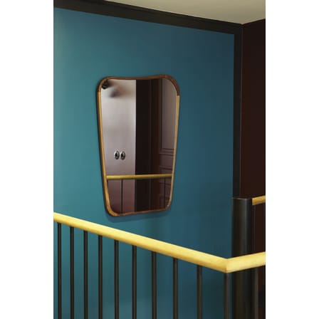 Miroir mural Organique Small bois naturel / 50 x 75 cm - Noyer - Maison Sarah Lavoine