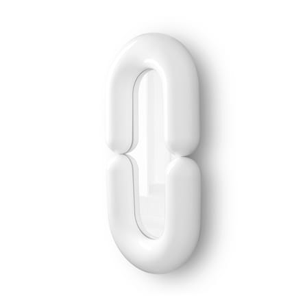 Miroir mural Zodiac Bumper Large céramique blanc /  L 55 x H 110 cm - Jean-Baptiste Fastrez, 2020 - Moustache