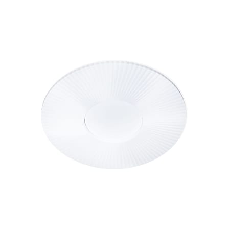 Applique Iris tissu blanc / Plafonnier - LED - Ø 80 cm - Dix Heures Dix