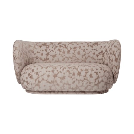Rico 2 seater sofa textile beige / L 148 cm - UK version - Ferm Living