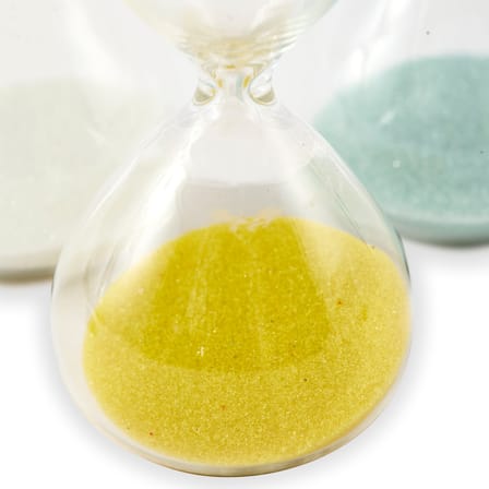 Sablier Ball XXS jaune /  30 sec. - H 8,5 cm - Pols Potten