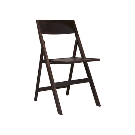 Sedia pieghevole Flat Chair legno marrone - Frama 