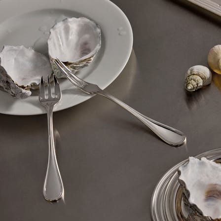 Set de couverts Albi métal / 6 pièces pour fruits de mer - Pour 2 personnes - Christofle