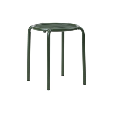 Vig Stackable stool metal green - Normann Copenhagen