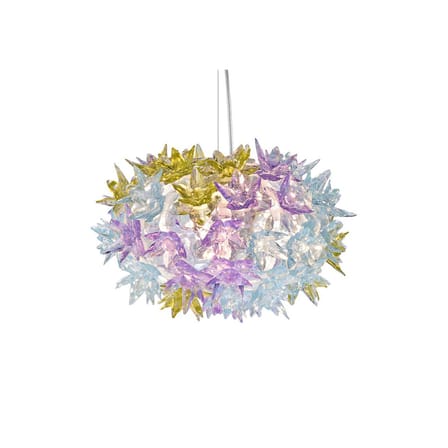 Suspension Bloom Bouquet plastique violet / Small Ø 28 cm - Kartell