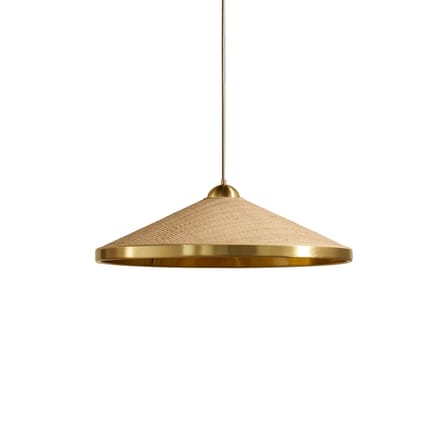 Suspension Songe tissu beige / Ø 60 cm - Maison Sarah Lavoine