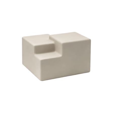 Table basse Matrix / 52 x 52 x H 38 cm - Béton - Mogg