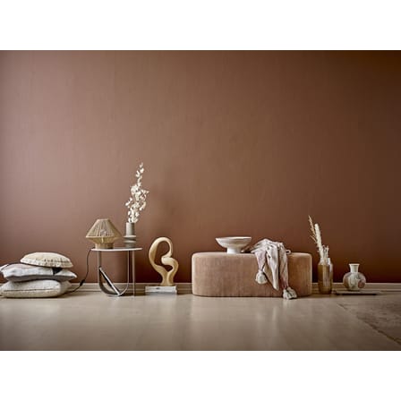 Table d'appoint Cher métal gris / Ø 43 cm - Porte-revues intégré - Bloomingville