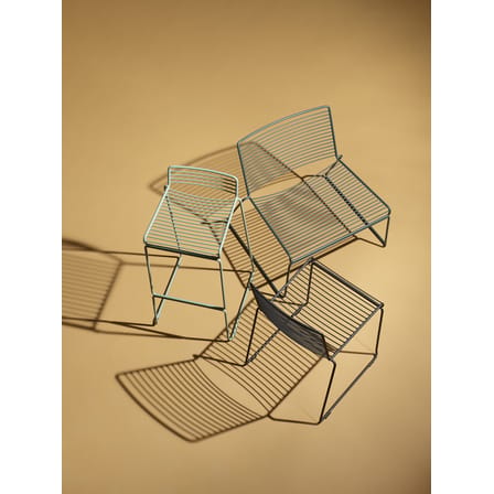 Tabouret de bar Hee métal noir / H 65 cm - Hay