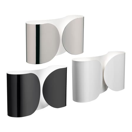 Applique Foglio métal blanc / L 37 cm - Flos