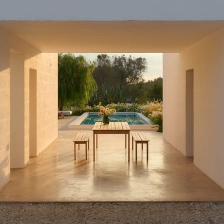 Banc Assemble bois naturel / L 180 cm - Muuto