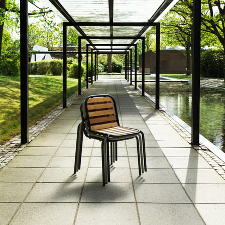 Chaise empilable Vig Wood bois naturel - Normann Copenhagen