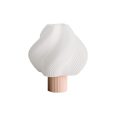 Lampe sans fil rechargeable Soft Serve rose - CRÈME ATELIER