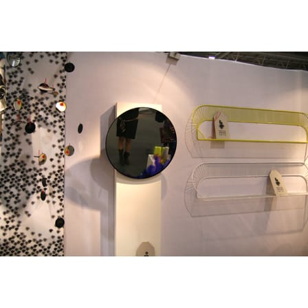 Miroir mural Francis métal verre multicolore Ø 60 cm - Petite Friture