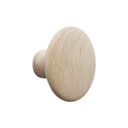 Patère The Dots Wood Small / Bois - Ø 9 cm - Muuto