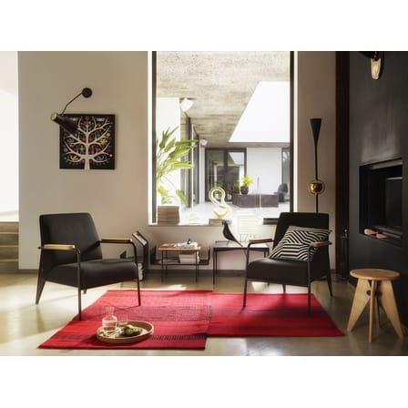 Tabouret Bois bois naturel / By Jean Prouvé, 1941 - Vitra