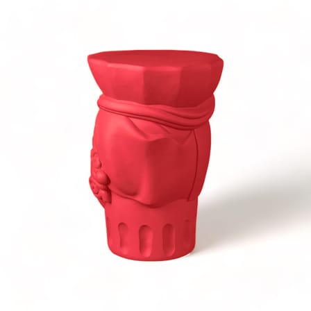 Tabouret Magna Graecia - Testa di Moro Woman céramique rose - Seletti