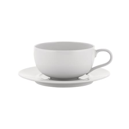 Tasse à thé La Bella Tavola céramique blanc / 20 cl - Ettore Sottsass - Alessi