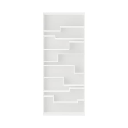 Bibliothèque Melody bois blanc / L 88 x H 217 cm - MDF Italia