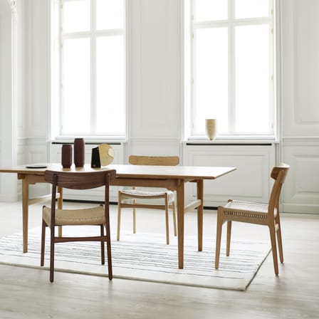 Chaise CH23 bois naturel / Hans J. Wegner, 1950 - Corde de papier - CARL HANSEN & SON