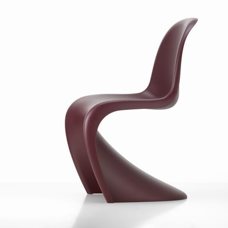 Chaise Panton Chair bordeaux / Polypropylène - Verner Panton, 1959 - Vitra